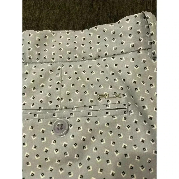 RLX Ralph Lauren Golf Shorts Performance Blue Geometric Patterned Stretch 34 9” - Picture 3 of 6